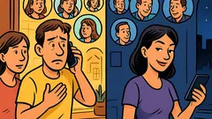 Piada: A mulher passou a noite fora